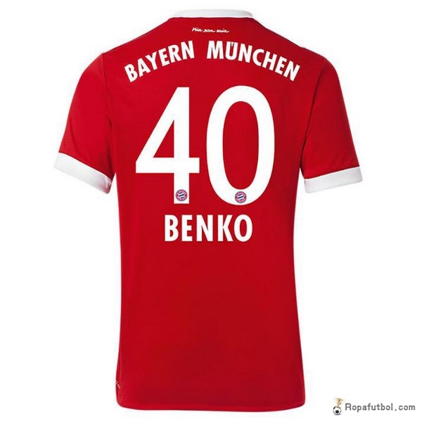 Camiseta Bayern de Múnich Replica Primera Ropa Benko 2017/18